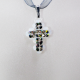 Small Cross - Stella-Gray Organza - 1